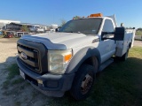 2011 F450 Service truck 2WD V10 Gas Engine,Automatic trans,waste oil pump with tank,2 new oil tanks