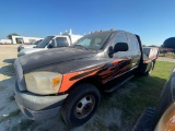 2007 Dodge Ram 3500 Crew Cab 4x4 5.71 Hemi Gas Engine runs and drives clean title