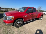 2007 Dodge Ram 3500 HD cummins Clean title,runs and drives 321,155