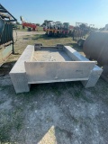 Nice Alumminum Flatbed with side boxes