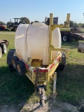 John Deere C-3500 GH Diesel Pressure washer trailer with tank works