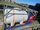 New Blue viper 400 Psi Heated Pressurew Washer on skid with 200 gallon tank