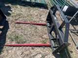 New Land Honor Quick attach Bale Spears