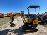 New 2024 Miva VA13 Mini Excavator 13.5HP Gas Engine