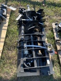 Miva 9 Pc Mini Excavator Attachment Bundle