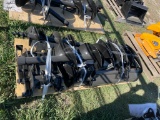 Miva 9 Pc Mini Excavator Attachment Bundle