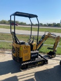 New AGT Industrial Mini excavator Model H12R 420CC Gas