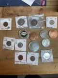 Asssortment of coins