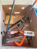 Come along Bottle jack & misc tools