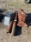 Pot Belly Stove with flukes,varment trap