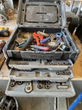 Craftsman tool box with tools