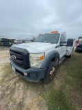 2011 F450 Service truck 2WD,V10 gas engine automatic trans,waste oil pump with tank,2 new oil tanks