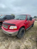 2002 Ford F150 Ext cab 4x4 runs & drives 347K miles clean title