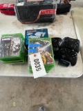 Bundle of Xbox controller,sgame,nintinedo