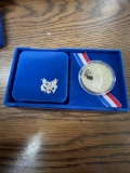 1987 Satue of liberty silver dollar