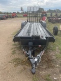 2017 Longhorn 5x20 Tandem Axle Golf Cart Trailer