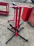 Shrinker and stretcher stand central machine