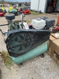 Champion 30 gallon gas powered air compressor honda motor