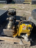 Wacker Neuson dirt compactor 1 needs new boot, 1 non working