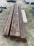 21-10ft. 2x6 oil treated boards