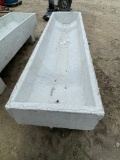8' concrete Feed Troughs