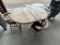 Wooden table with 4 chairs