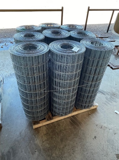 9 rolls of wire