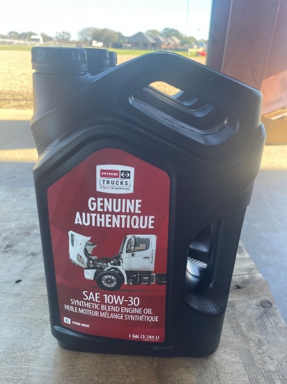 4-1 Gallon SAE 10W-30Hino Synthetic Blend engine oil