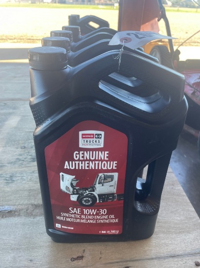 4-1 Gallon SAE 10W-30Hino Synthetic Blend engine oil