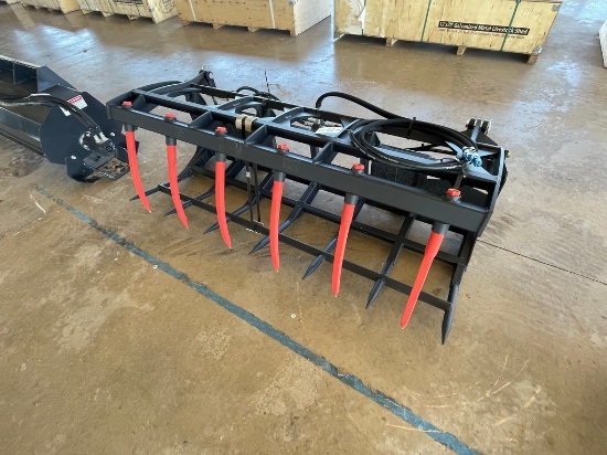 New Bad Boy 70" Quick Attach Brush Grapple