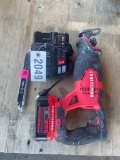 Craftsman sawsall with battery & charger includes 9 blades