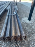 40 pcs each angle iron 960ft. Each bundle 1 1/2x1 1/2x1/8 Gaugex24ft.