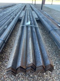 40 pcs each angle iron 960ft. Each bundle 1 1/2x1 1/2x1/8 Gaugex24ft.