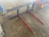 Quick attach Hay spear