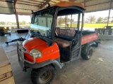 Kubota RTV 900 4x4 Motor runs shifter broken will no go in gear
