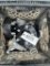Crate of water pumps & wheel spacers