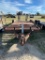 20' All Steel Equipment Trailer with ramps tandem 7K axles has title