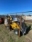 2024 EG80 Ride on Skid Steer has roof & bucket 1 yard 3rd function
