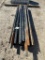 30 Pcs of 8' 2x2 square tubing fence posts
