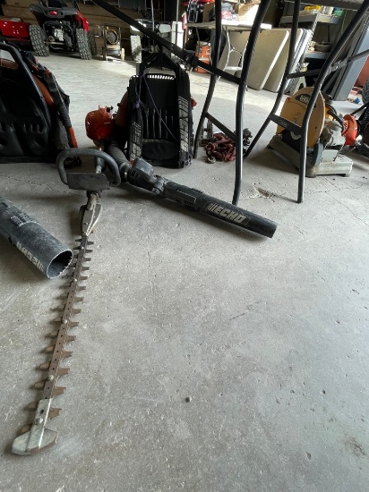 Echo PB 500 T BackPack Blower & Echo 225 Hedger