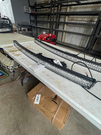 42" Curved LED light bar with brackets