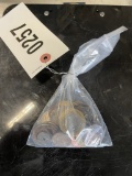 Misc bag of coins