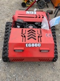 New EG800 Tracked remote control lawn mower 7.5 gas engine