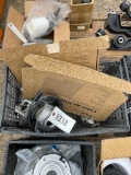Crate of Calipers,hubs,filter