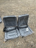 2 New seats with seat belts