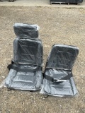 2 New seats with seat belts