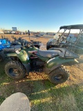 Kawasaki Prairie automatic 4x4 4 wheeler with racks and winch  runs and drives great