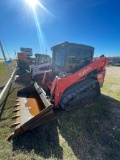 Kubota SVL 75-Z Track loader closed Cab AC/Heat 837 hrs no issues runs & operates