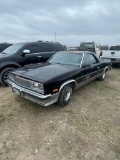 86' Chevy El Camino SS 19K miles Runs & drives Salvage title