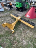 6' 3 Point rock Rake